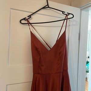 Satin Bridesmaids Dress